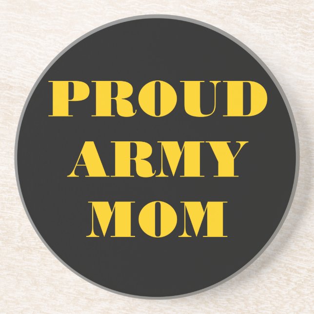Coaster Proud Army Mum (Front)