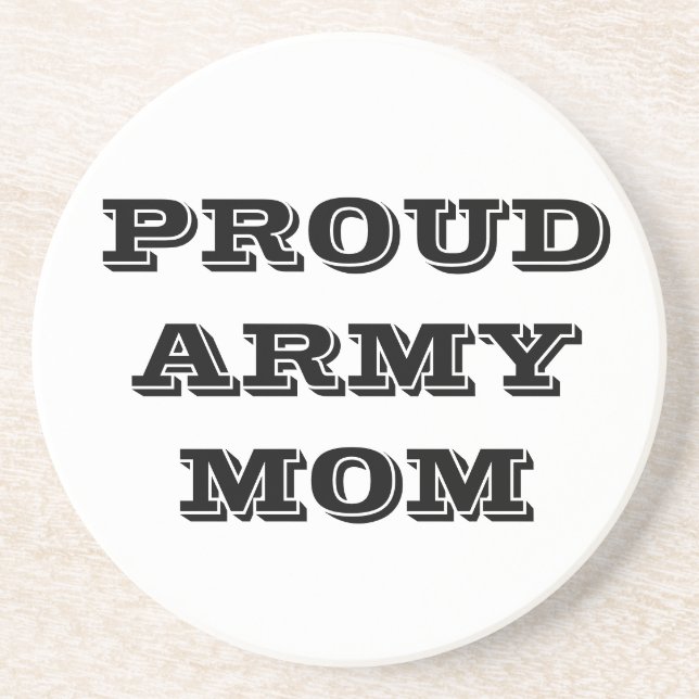 Coaster Proud Army Mum (Front)