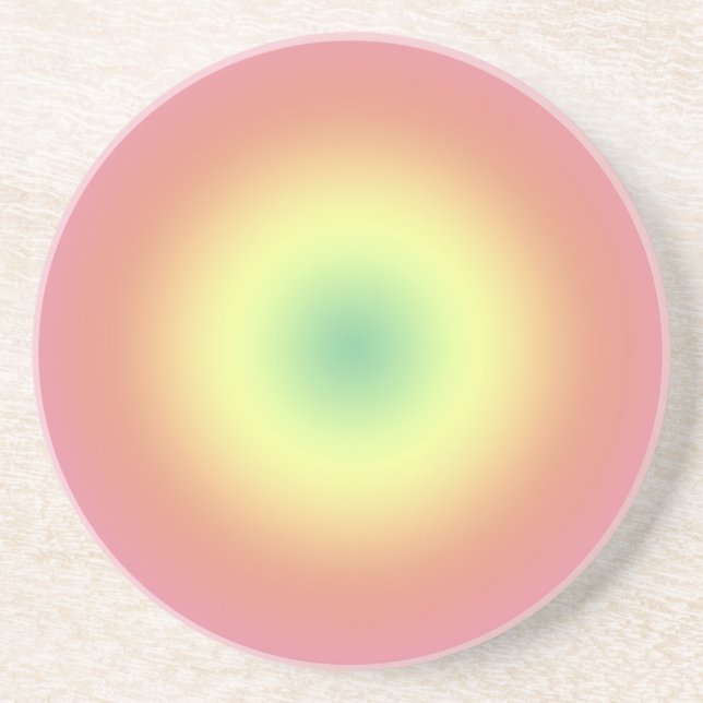 Coaster - Rainbow Circles (Front)
