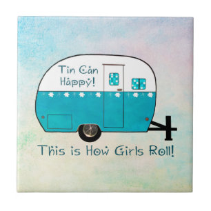 COASTER   Retro Camper   Tile   Personalise It!