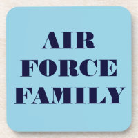 Coaster Set Air Force Family