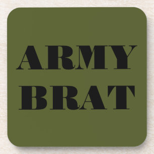 Coaster Set Army Brat