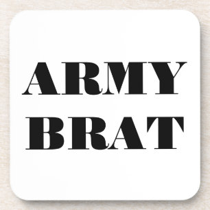 Coaster Set Army Brat
