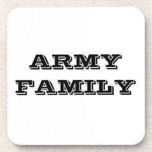 Coaster Set Army Family