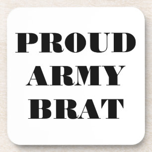 Coaster Set Proud Army Brat