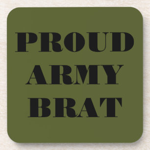 Coaster Set Proud Army Brat
