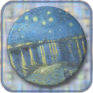 COASTER - "Starry Night Over the Rhone" - van Gogh