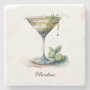 Coaster, Stone - Martini Coaster