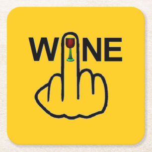 Coaster Wine Flip
