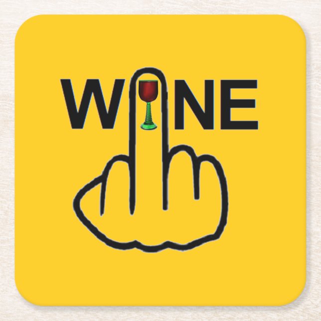 Coaster Wine Flip (Front)