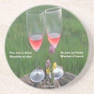 Coaster Wine Poem By Ladee Basset