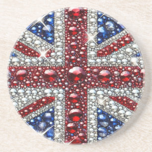Coaster with British Colours Design