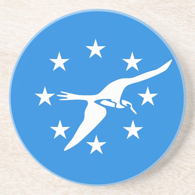 Coaster with Flag of Corpus Christi, Texas, USA (Front)