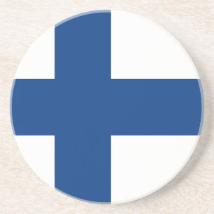 Coaster with Flag of Finland