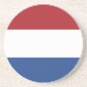 Coaster with Flag of Netherlands