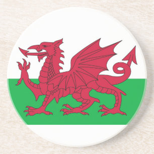 Coaster with Flag of Wales