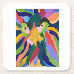 Coaster with Green Maurice