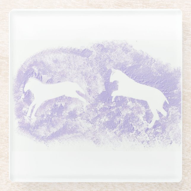 Coaster with Horse Design (Front)