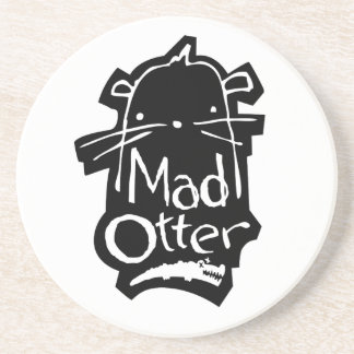 Coaster with Mad Otter logo