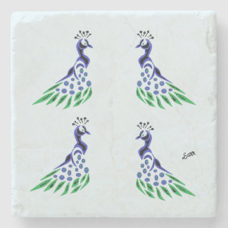 Coasters : Beauty of Peacocks 