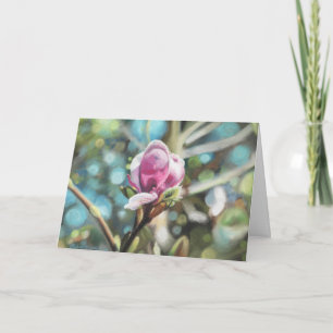 Coasters - 'Beauty's Fragrant Glow' Thank You Card