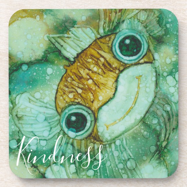 Coasters Gold Fish (Front)