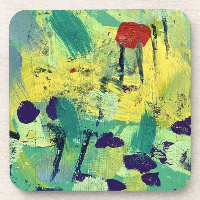 Coasters in Field and Meadow Design (Front)