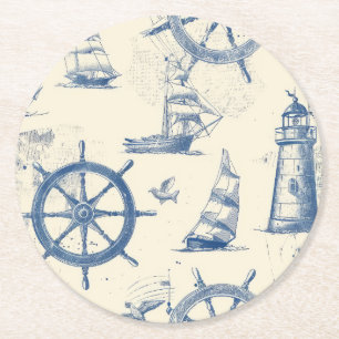 Coasters with Marine Elements