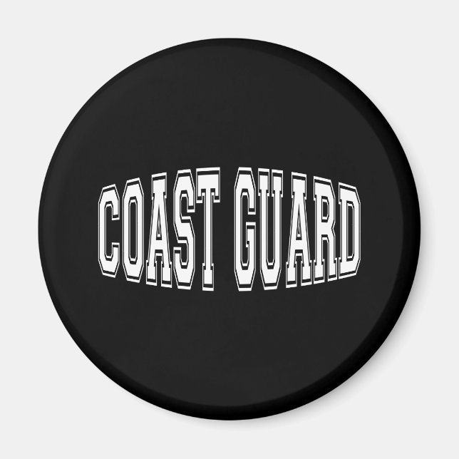coastguardbulgeblk magnet (Front)