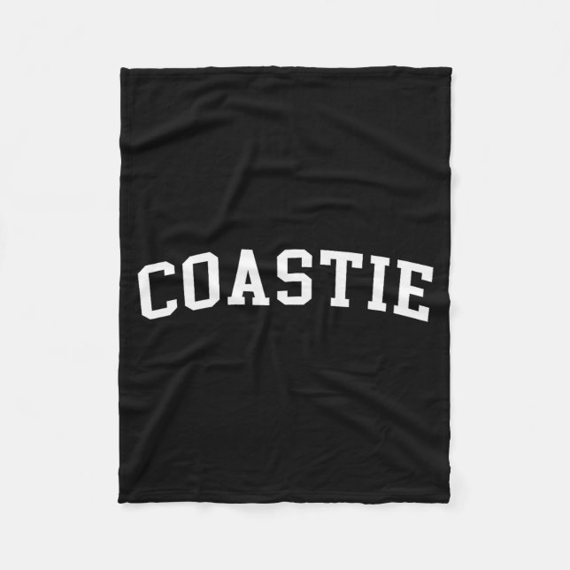 Coastie  fleece blanket (Front)