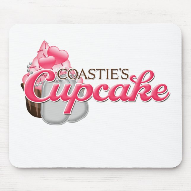 Coastie's Cupcake Mouse Pad (Front)