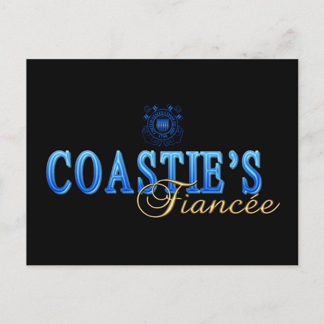Coastie's Fiancee Postcard (Front)