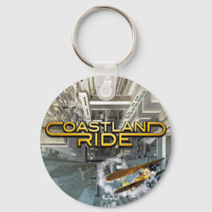 Coastland Ride - On Top Of The World CD Cover Key Ring