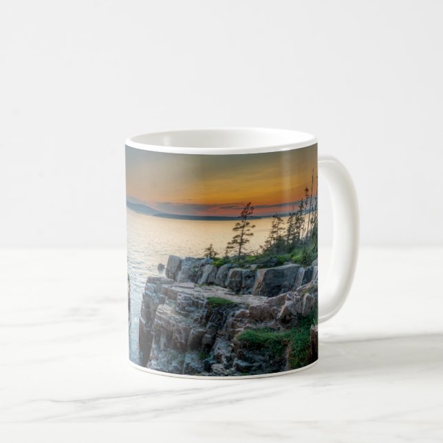Coastline | Acadia National Park, Maine Coffee Mug (Front Right)