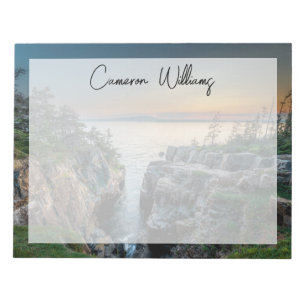 Coastline Acadia National Park, Maine Notepad