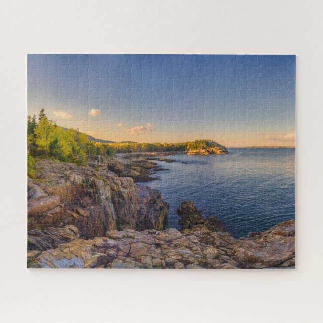 Coastline | Acadia National Park, Schooner Head Jigsaw Puzzle (Horizontal)
