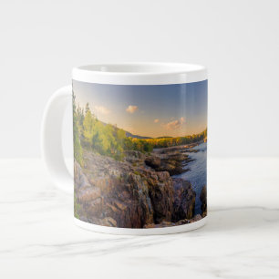 Coastline   Acadia National Park, Schooner Head Large Coffee Mug