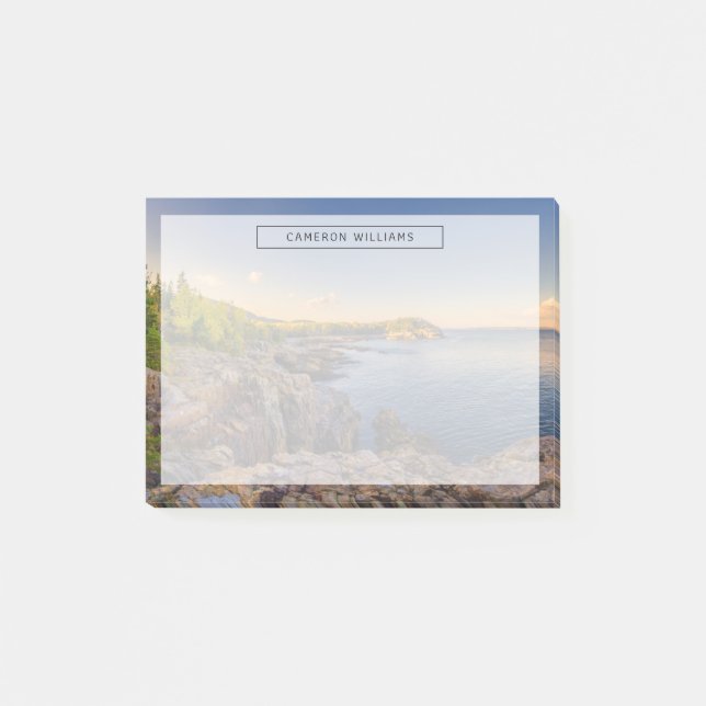 Coastline | Acadia National Park, Schooner Head Post-it Notes (Front)