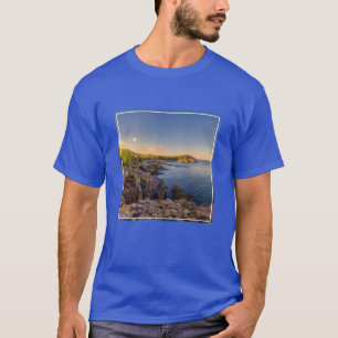 Coastline   Acadia National Park, Schooner Head T-Shirt