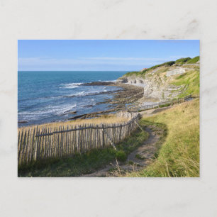 Coastline at Saint Jean de Luz in France Postcard