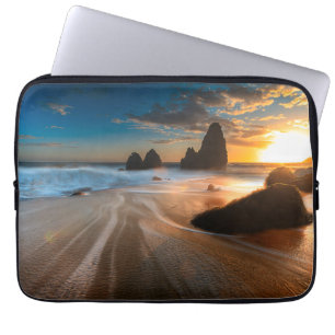 Coastline At Sunset   Northern California Laptop Sleeve