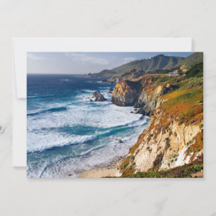 Coastline   Big Sur, California Thank You Card