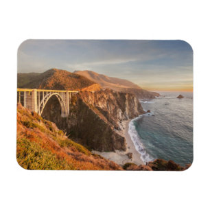 Coastline Bixby Bridge, Big Sur California Magnet