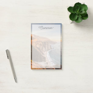 Coastline Bixby Bridge, Big Sur California Post-it Notes