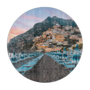 Coastline Campania, Italy Cutting Board
