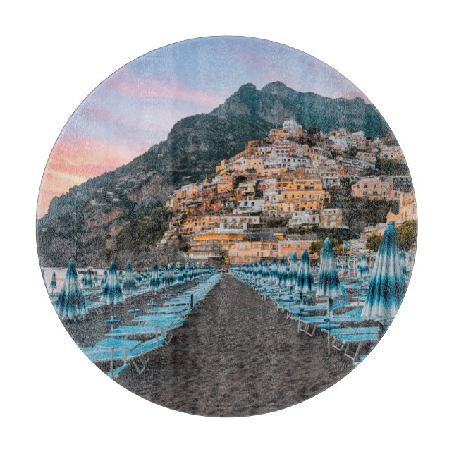 Coastline | Campania, Italy Cutting Board (Front)