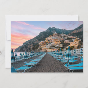 Coastline   Campania, Italy Thank You Card