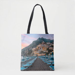 Coastline Campania, Italy Tote Bag