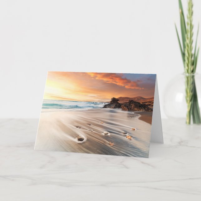 Coastline | Canary Islands, Spain Card (Front)