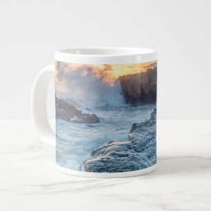 Coastline   Carmel California Large Coffee Mug